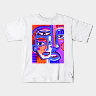 Art faces Kids T-Shirt